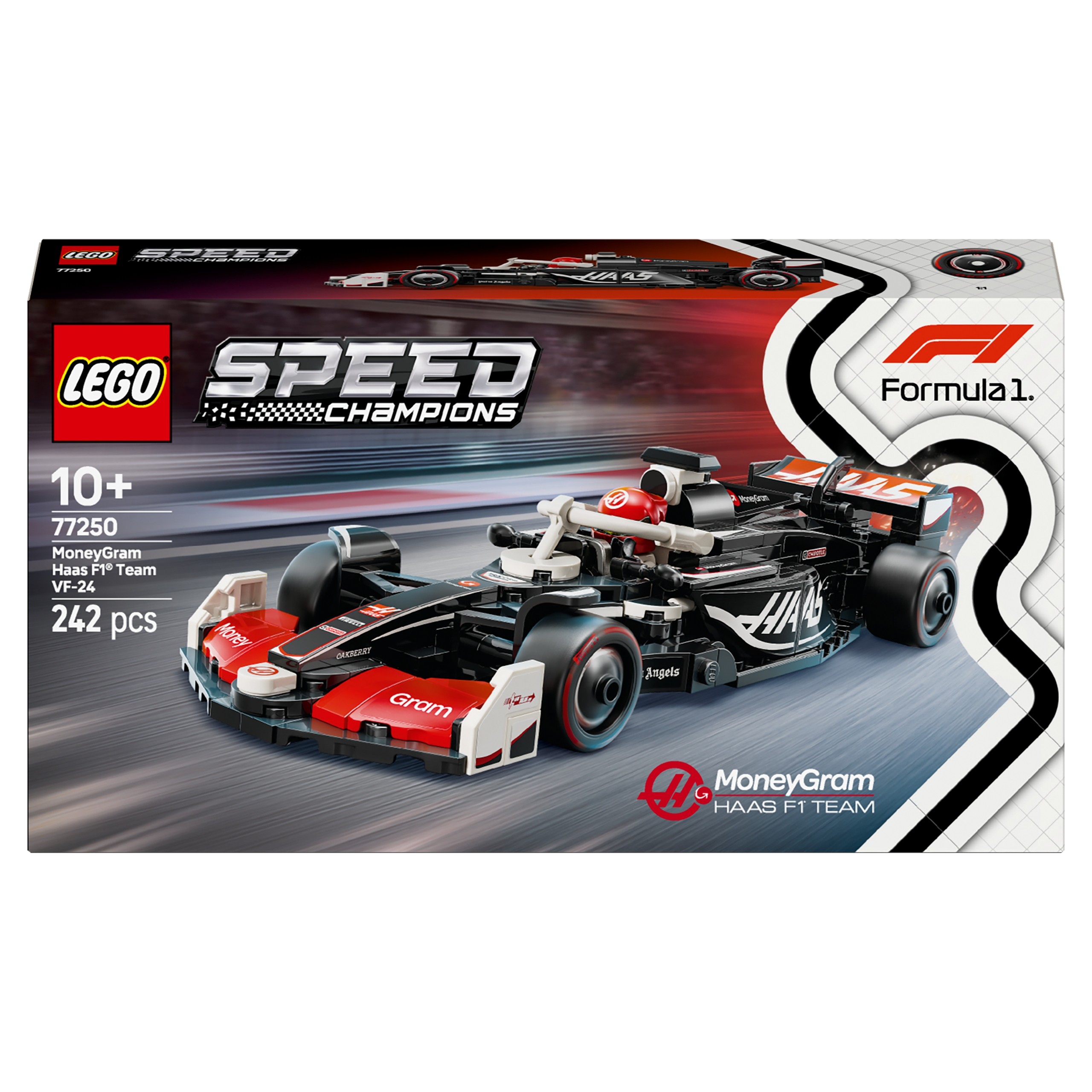 LEGO Speed Champions 77250 LEGO 77250 Speed Champions F1 Bolide MoneyGram Haas Team VF-24